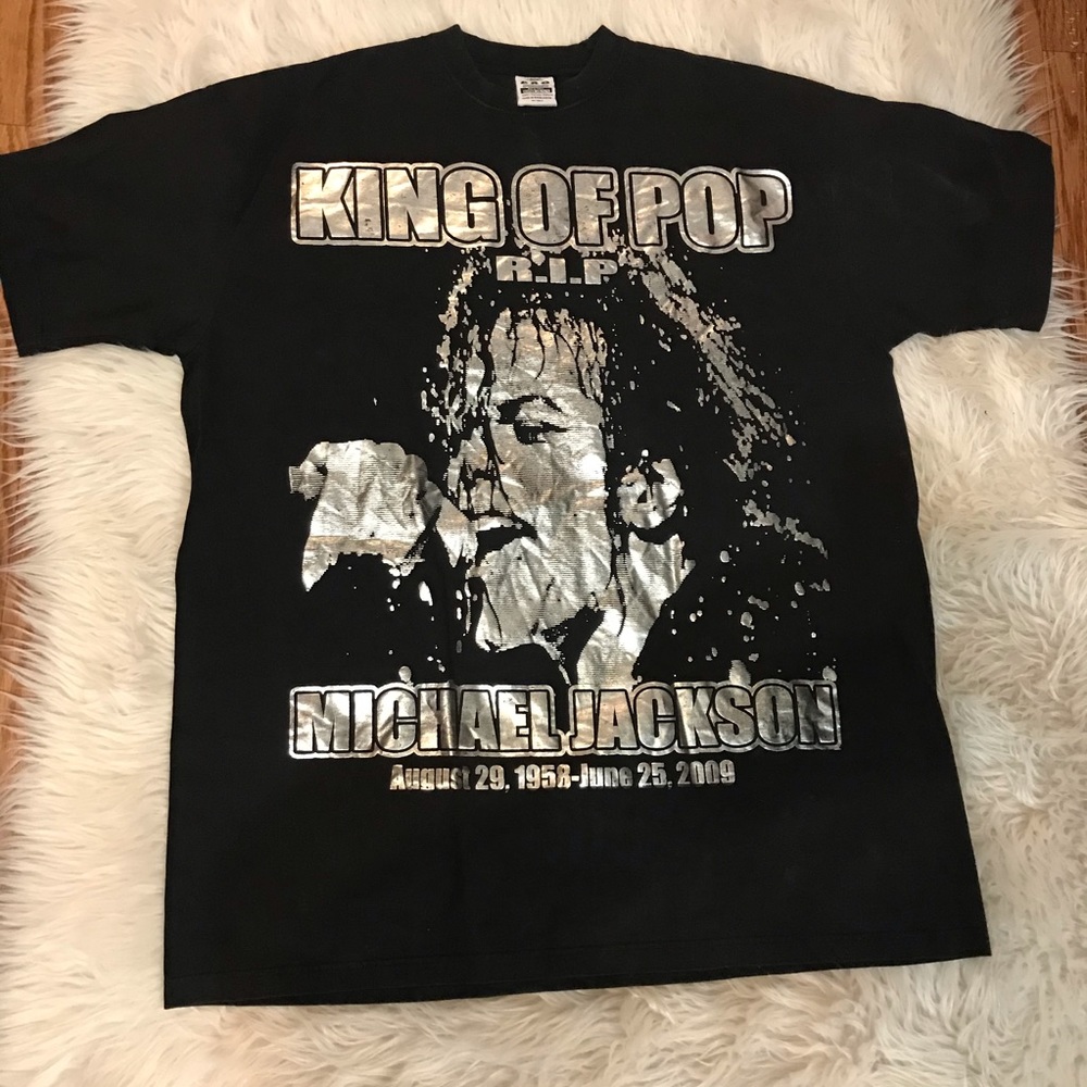 pro power super heavy michael jackson T shirt - Picture 4 of 4